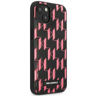 Karl Lagerfeld KLHCP13SMNMP1P iPhone 13 mini 5,4 "hardcase pink / pink Monogram Plaque
