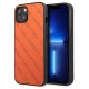 Karl Lagerfeld KLHCP13SPTLO iPhone 13 mini 5,4 "hardcase orange / orange Perforated Allover