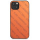 Karl Lagerfeld KLHCP13SPTLO iPhone 13 mini 5,4 "hardcase orange / orange Perforated Allover