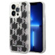 Karl Lagerfeld KLHCP14LLMNMK iPhone 14 Pro 6.1 "hardcase black / black Liquid Glitter Monogram