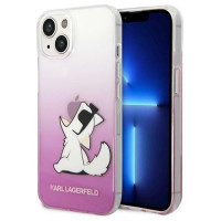 Karl Lagerfeld KLHCP14MCFNRCPI iPhone 14 Plus 6.7 "hardcase pink / pink Choupette Fun
