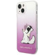 Karl Lagerfeld KLHCP14MCFNRCPI iPhone 14 Plus 6.7 "hardcase pink / pink Choupette Fun