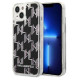 Karl Lagerfeld KLHCP14MLMNMK iPhone 14 Plus 6.7 "hardcase black / black Liquid Glitter Monogram