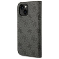 Guess GUBKP14SHG4SHK iPhone 14 6.1 "black / black book 4G Vintage Gold Logo