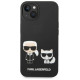 Karl Lagerfeld KLHMP14MSSKCK iPhone 14 Plus 6.7 "hardcase black / black Liquid Silicone Karl & Choupette Magsafe