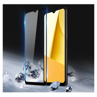 Dux Ducis 9D Tempered Glass Vivo Y16 / Y02s full screen with frame black (case friendly)