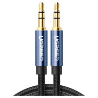 Ugreen audio cable AUX straight minijack 3.5 mm 2m blue (AV112)