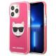Karl Lagerfeld Etui Karl Lagerfeld Choupette Head na iPhone 13 Pro Max - fuksjowe