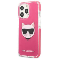 Karl Lagerfeld Etui Karl Lagerfeld Choupette Head na iPhone 13 Pro Max - fuksjowe