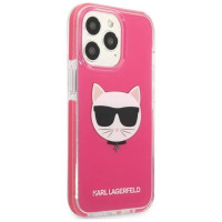 Karl Lagerfeld Etui Karl Lagerfeld Choupette Head na iPhone 13 Pro Max - fuksjowe