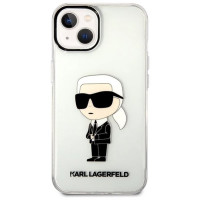 Karl Lagerfeld Ikonik Karl case for iPhone 14 Plus - transparent