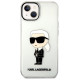 Karl Lagerfeld Ikonik Karl case for iPhone 14 Plus - transparent