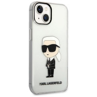 Karl Lagerfeld Ikonik Karl case for iPhone 14 Plus - transparent