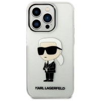 Karl Lagerfeld Ikonik Karl case for iPhone 14 Pro Max - transparent
