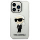 Karl Lagerfeld Ikonik Karl case for iPhone 14 Pro Max - transparent