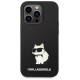 Karl Lagerfeld Silicone Choupette case for iPhone 14 Pro Max - black