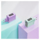 Acefast charger GaN 65W 3 ports (1xUSB, 2xUSB C) pink (A45)