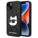 Karl Lagerfeld KLHCP14MG2CPK iPhone 14 Plus 6.7" black/black hardcase Glitter Choupette Patch