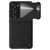Nillkin CamShield Leather S Case for Samsung Galaxy S23+ cover with camera cover black