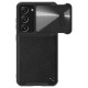 Nillkin CamShield Leather S Case for Samsung Galaxy S23+ cover with camera cover black