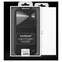 Nillkin CamShield Leather S Case for Samsung Galaxy S23+ cover with camera cover black