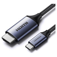 Ugreen USB C - HDMI 2.1 8K 60Hz Cable 1.5m Ugreen CM565 - Gray