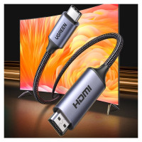 Ugreen USB C - HDMI 2.1 8K 60Hz Cable 1.5m Ugreen CM565 - Gray