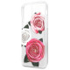 Guess GUHCN58ROSTRT iPhone 11 Pro transparent hardcase Flower Desire Pink & White Rose