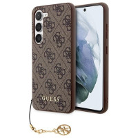 Guess GUHCS23SGF4GBR S23 S911 brown/brown hardcase 4G Charms Collection