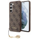 Guess GUHCS23SGF4GBR S23 S911 brown/brown hardcase 4G Charms Collection