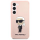 Karl Lagerfeld KLHCS23MSNIKBCP S23+ S916 hardcase pink/pink Silicone Ikonik