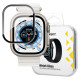 Wozinsky Full Glue Tempered Glass tempered glass for Apple Watch 49mm 9H full screen with black frame