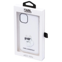 Karl Lagerfeld case for iPhone 11 / XR from the Ikonik Choupette series - transparent