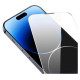 Baseus Full Screen Tempered Glass for iPhone 14 Pro Max with Speaker Cover 0.4mm + Mounting Kit