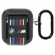 BMW BMA222SWTK AirPods 1/2 cover black/black Multiple Colored Lines