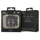 BMW BMA222SWTK AirPods 1/2 cover black/black Multiple Colored Lines