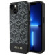 Guess GUHMP14MHGCFSEK iPhone 14 Plus 6.7" black/black hardcase GCube Stripes MagSafe