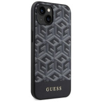 Guess GUHMP14MHGCFSEK iPhone 14 Plus 6.7" black/black hardcase GCube Stripes MagSafe