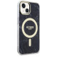 Guess GUHMP14MPCUMAK iPhone 14 Plus 6.7" black/black hardcase Marble MagSafe