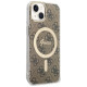 Guess 4G MagSafe case for iPhone 14 - brown