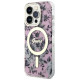 Guess GUHMP14XHCFWSP iPhone 14 Pro Max 6.7" pink/pink hardcase Flower MagSafe
