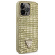 Guess GUHCP14XHDGTPD iPhone 14 Pro Max 6.7" gold/gold hardcase Rhinestone Triangle