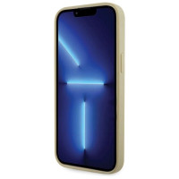 Guess GUHCP14XHDGTPD iPhone 14 Pro Max 6.7" gold/gold hardcase Rhinestone Triangle