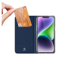 Dux Ducis Skin Pro Wallet Case for iPhone 15 Plus - Blue