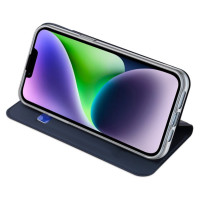 Dux Ducis Skin Pro Wallet Case for iPhone 15 Plus - Blue