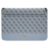 Guess 4G Stripe Metal Logo case for a 14" laptop - blue