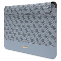 Guess 4G Stripe Metal Logo case for a 14" laptop - blue