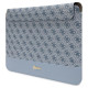 Guess 4G Stripe Metal Logo case for a 14" laptop - blue