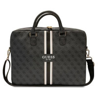 Guess 4G Printed Stripes bag for a 16" laptop - black