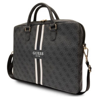 Guess 4G Printed Stripes bag for a 16" laptop - black